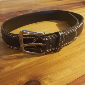 Ariat leather belt size 32